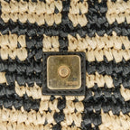 Fendi Zucca Raffia Baguette Satchel (SHG-nNJ0YF)