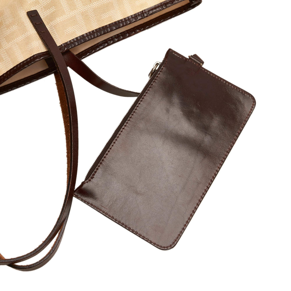 Fendi Zucca Roll Coated Canvas Tote Bag (SHG-31317)