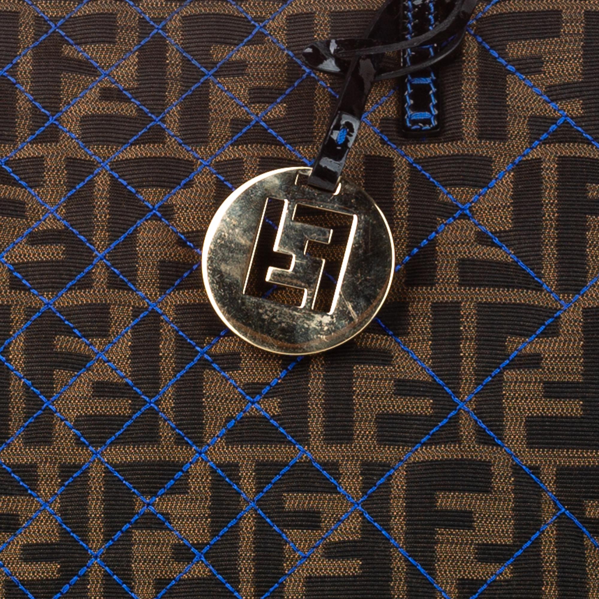 Fendi Zucca Roll Quilted Canvas Tote Bag (SHG-30596)