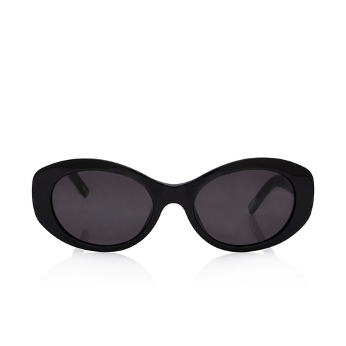 Fendi Zucca Round Sunglasses (SHF-MHOMsn)