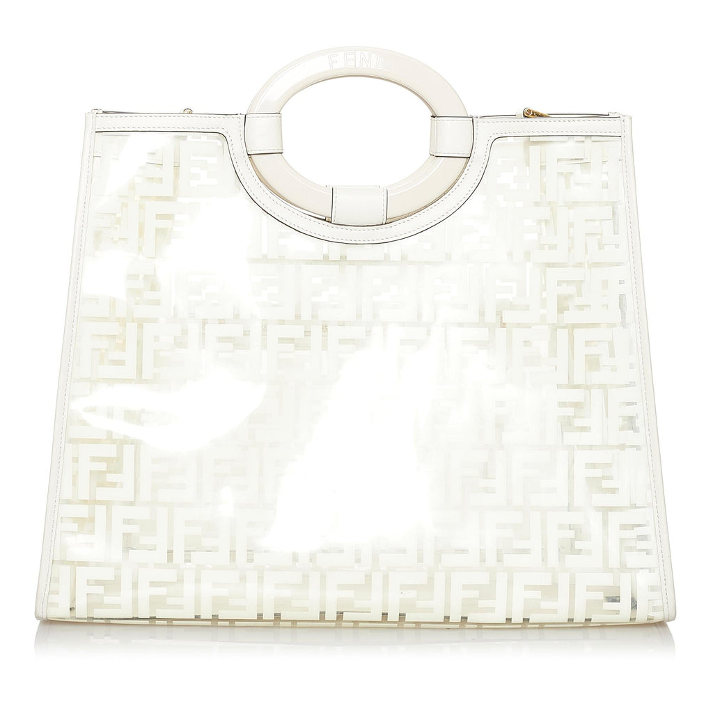 Fendi Zucca Runaway Shopper Satchel (SHG-29776)