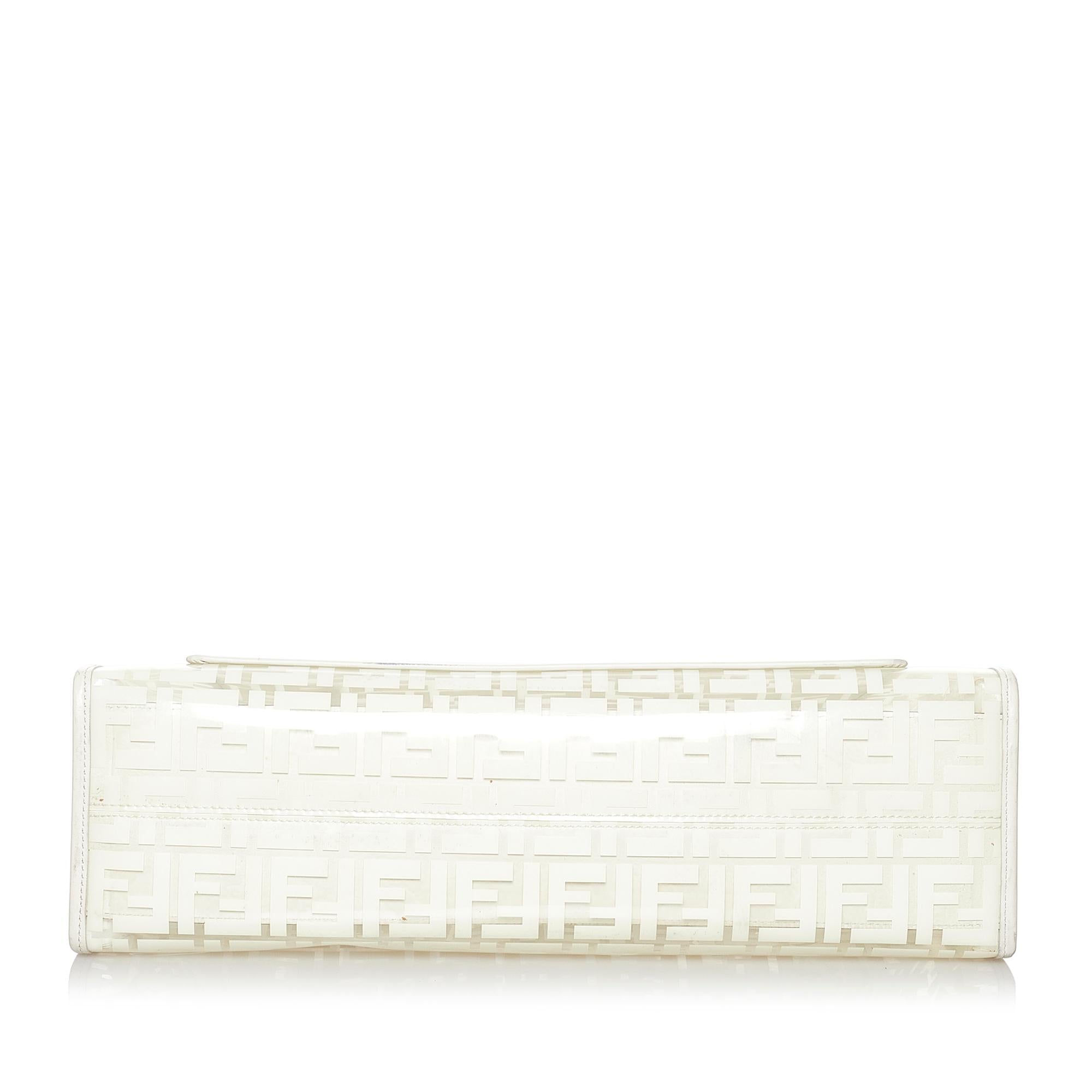Fendi Zucca Runaway Shopper Satchel (SHG-29776)