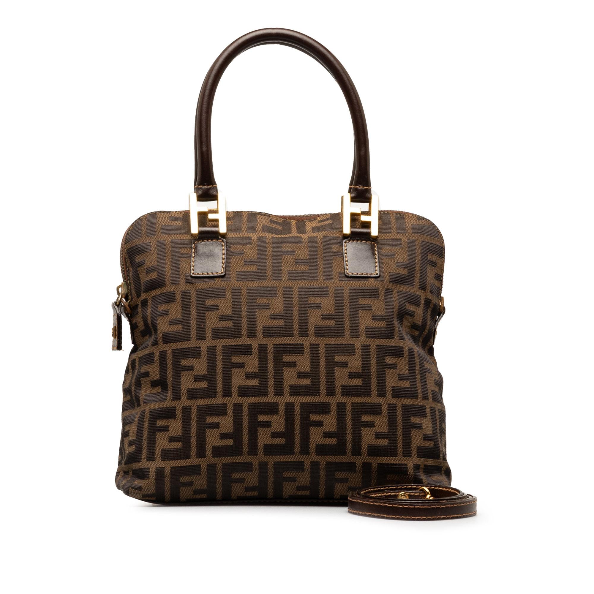 Fendi Zucca Satchel (SHG-fSDRqO)