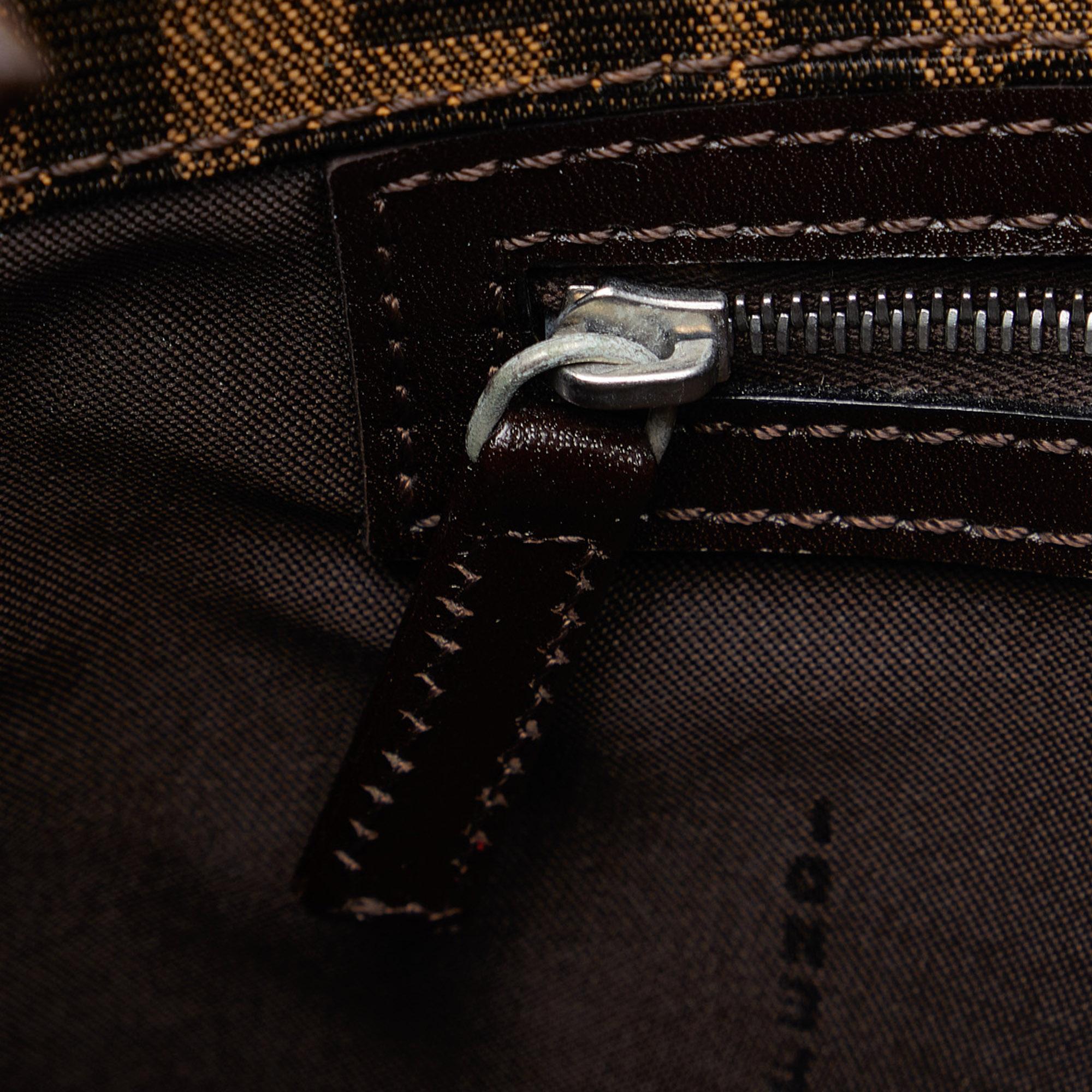 Fendi Zucca Shoulder Bag (SHG-2x11Rq)
