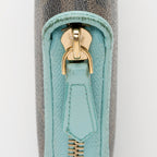 Fendi Zucca Spalmati Zip Around Wallet (SHF-19772)