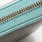 Fendi Zucca Spalmati Zip Around Wallet (SHF-19772)