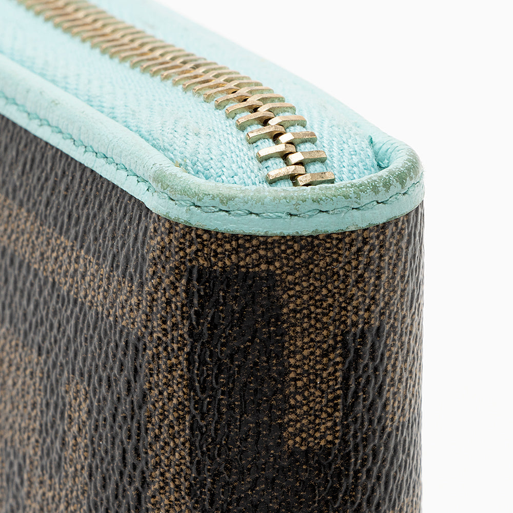Fendi Zucca Spalmati Zip Around Wallet (SHF-19772)