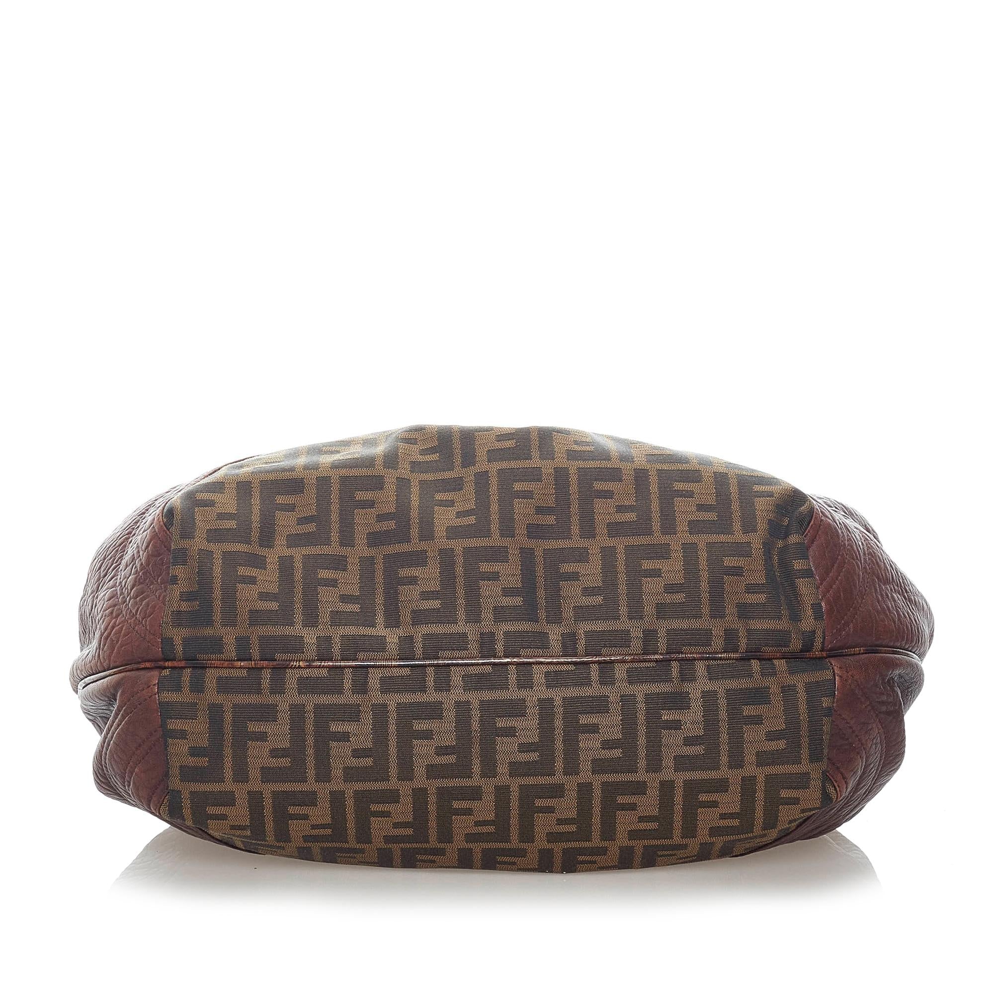 Fendi Zucca Spy Canvas Handbag (SHG-31897)