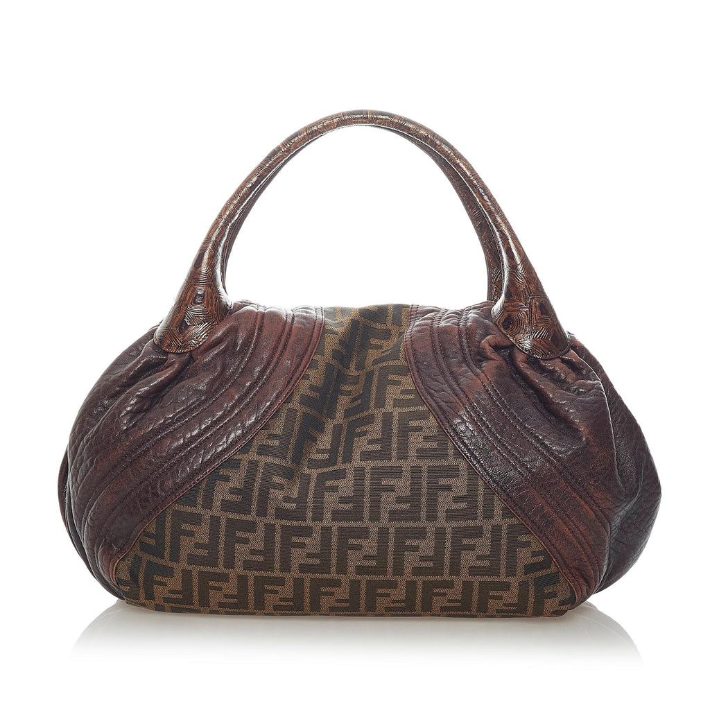 Fendi Zucca Spy Canvas Handbag (SHG-32929)