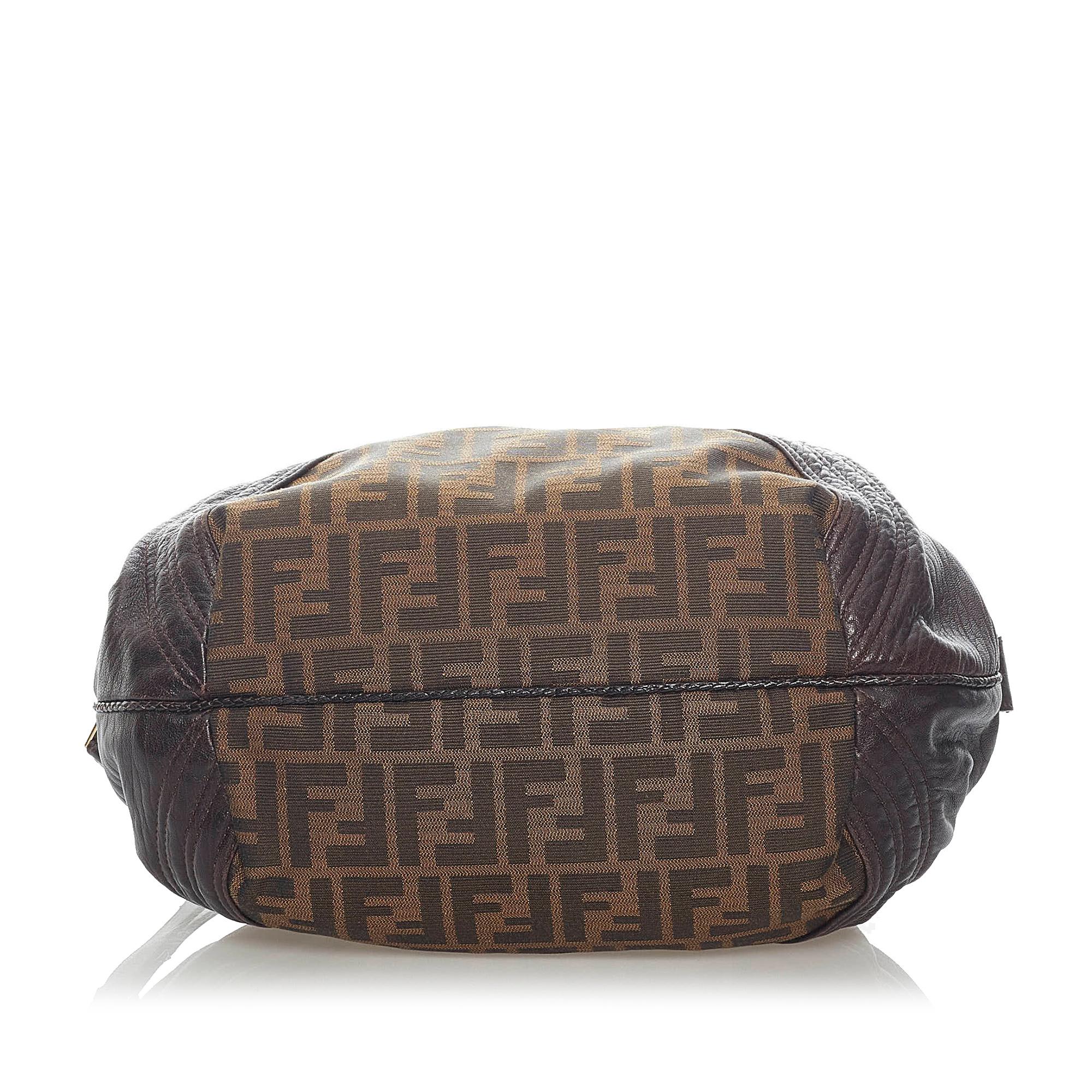 Fendi Zucca Spy Canvas Handbag (SHG-33509)