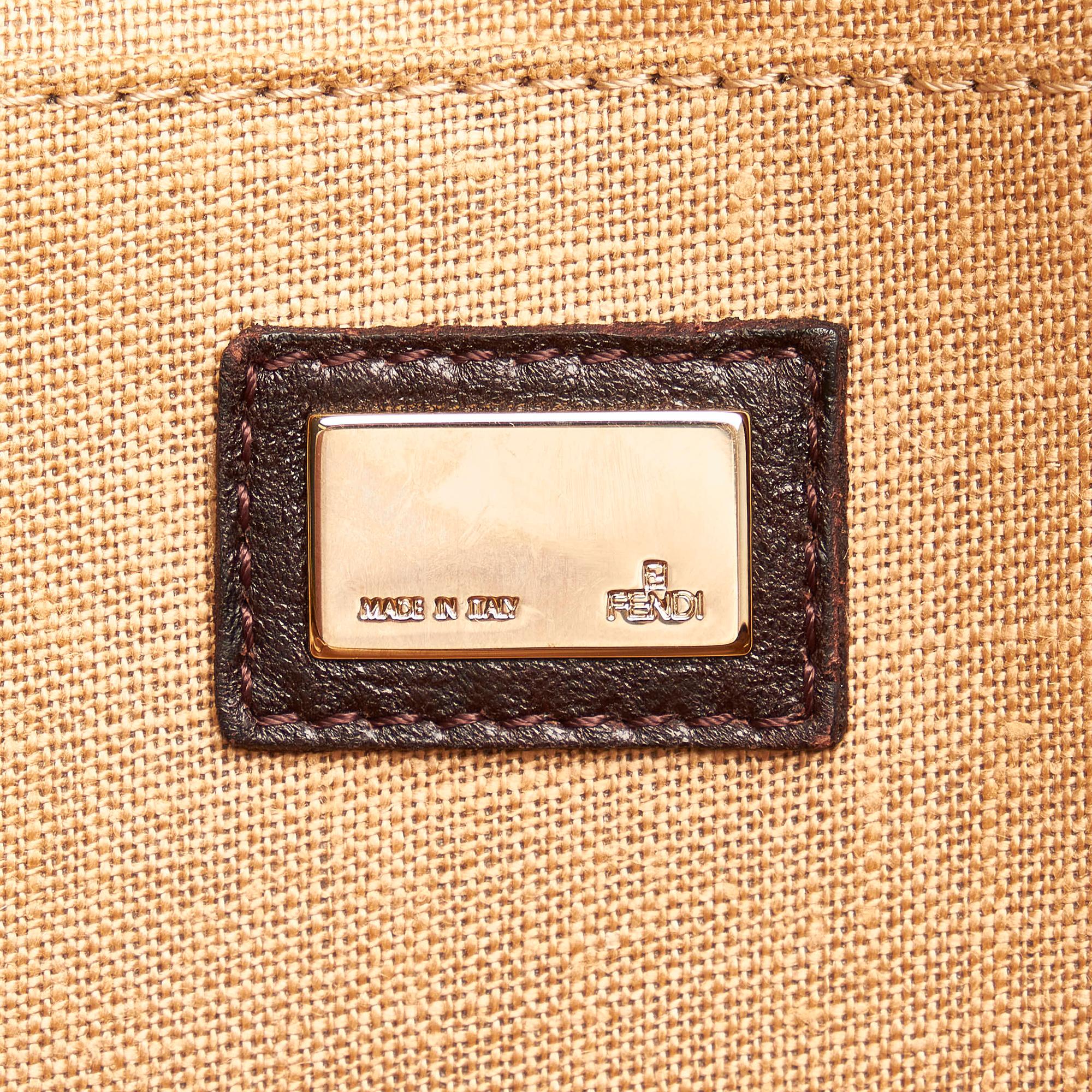 Fendi Zucca Spy Canvas Handbag (SHG-33509)