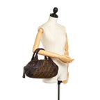 Fendi Zucca Spy Canvas Handbag (SHG-33509)