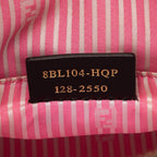 Fendi Zucca Striped Boston Bag (SHF-r1Jr6D)