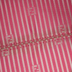 Fendi Zucca Striped Boston Bag (SHF-r1Jr6D)
