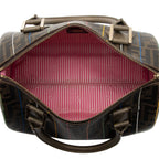 Fendi Zucca Striped Boston Bag (SHF-r1Jr6D)