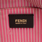 Fendi Zucca Striped Boston Bag (SHF-r1Jr6D)