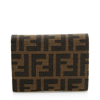 Fendi Zucca Trifold Compact Wallet - FINAL SALE (SHF-12797)