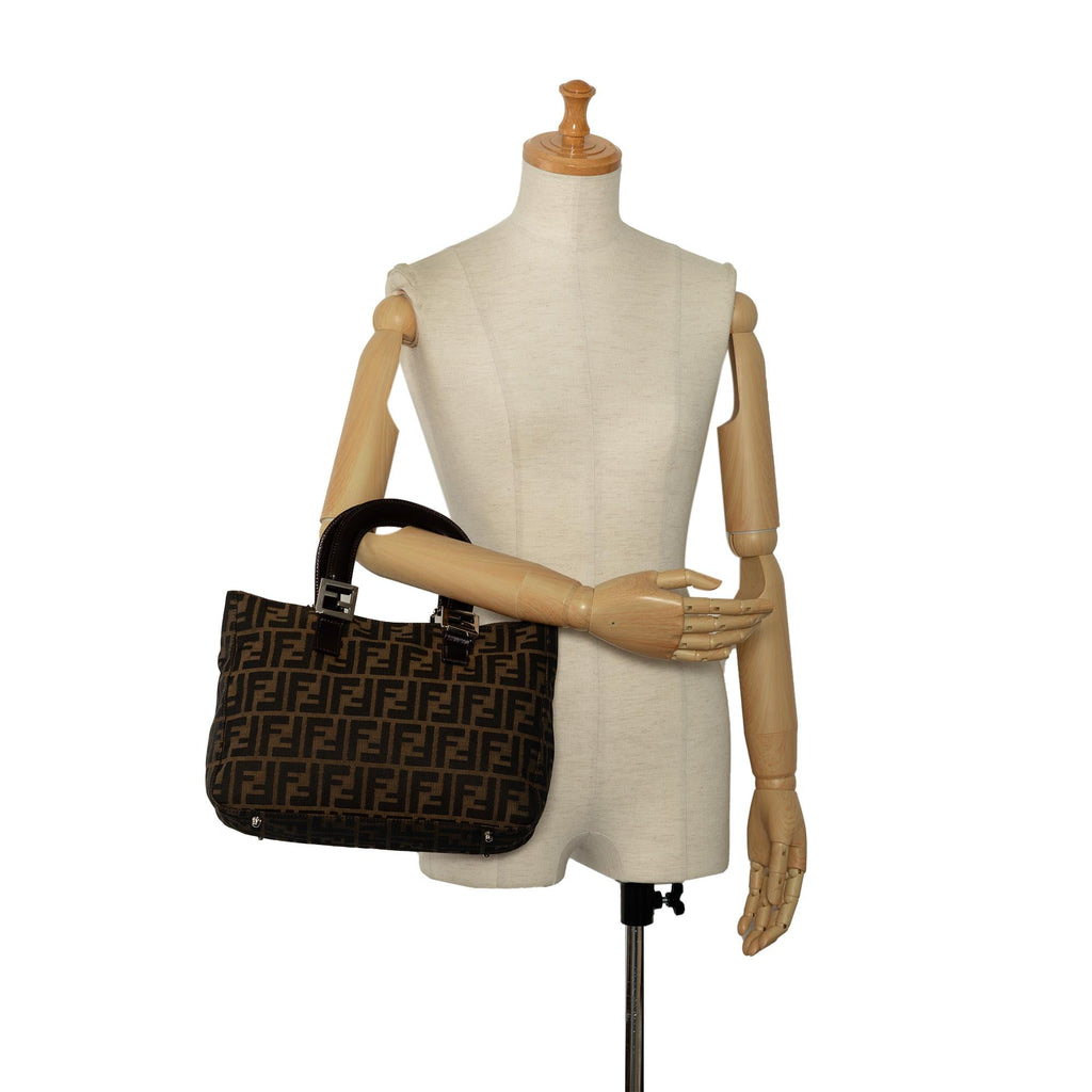 Fendi Zucca Twins Handbag (SHG-pQG80G)