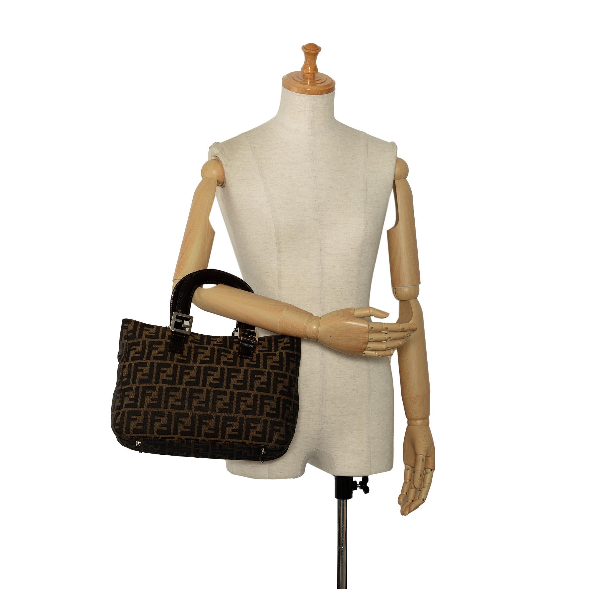 Fendi Zucca Twins Handbag (SHG-pQG80G)