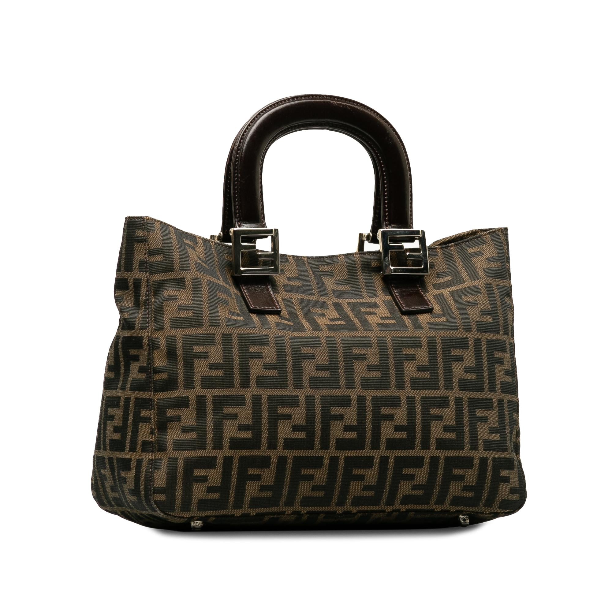 Fendi Zucca Twins Handbag (SHG-pQG80G)