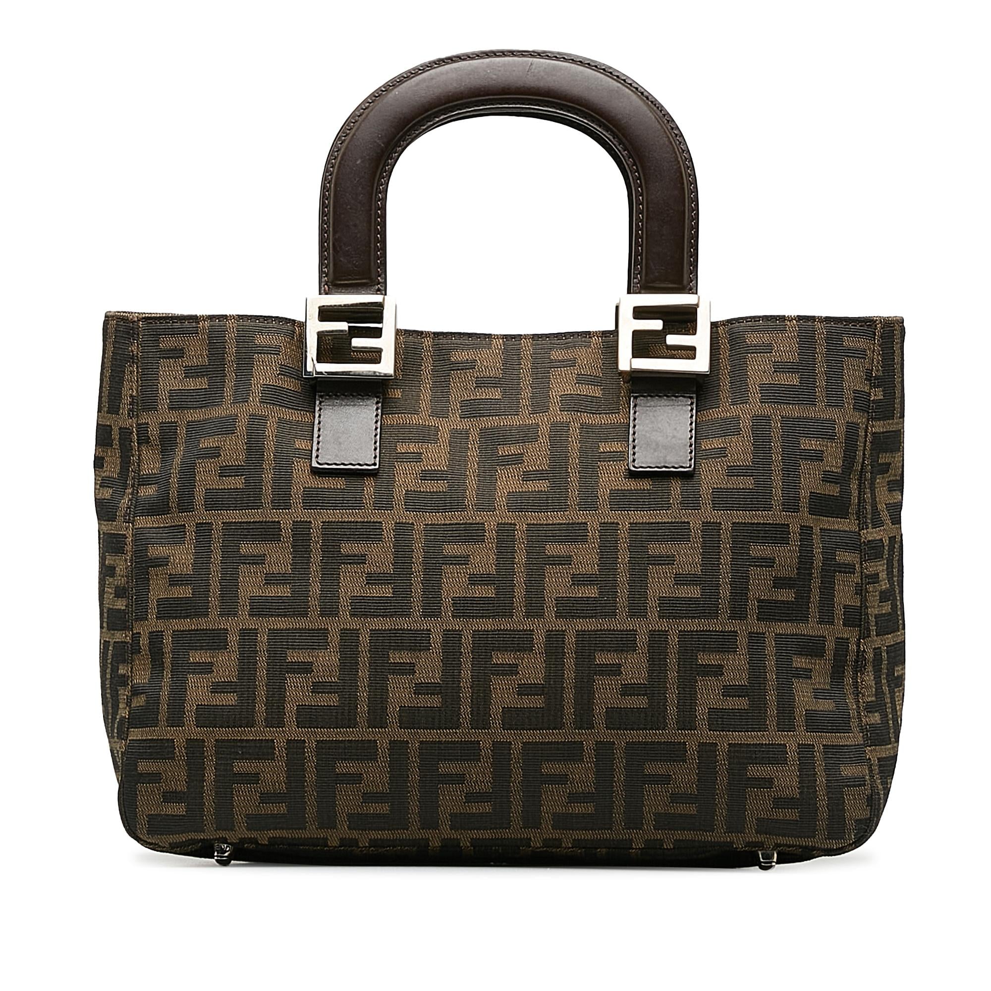 Fendi Zucca Twins Handbag (SHG-W7JBPl)