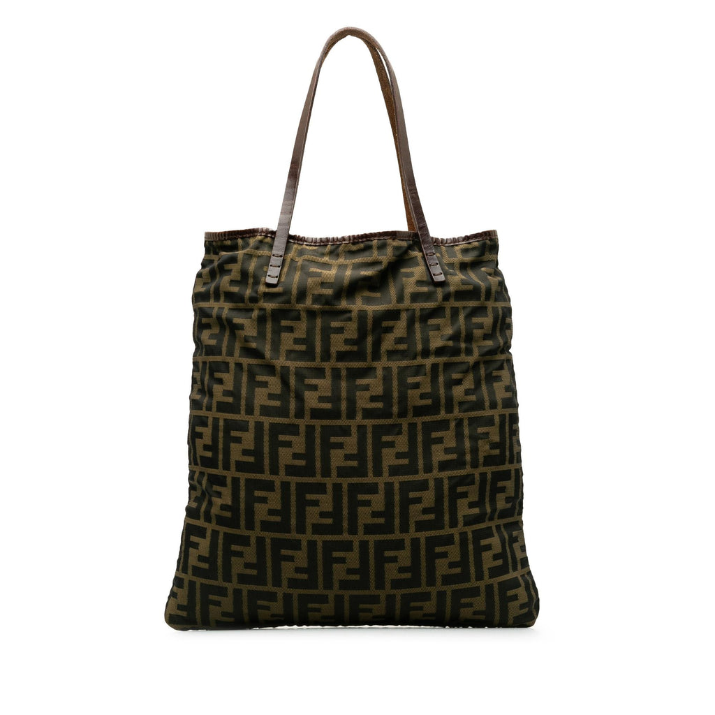 Fendi Zucca Vertical Tote (SHG-vPGOy2)