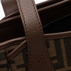 Fendi Zucca Vitello Artic Shopping Tote (SHF-h2JnoL)