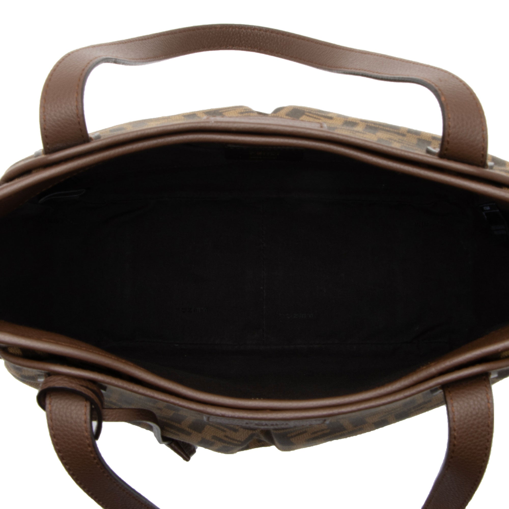 Fendi Zucca Vitello Artic Shopping Tote (SHF-h2JnoL)