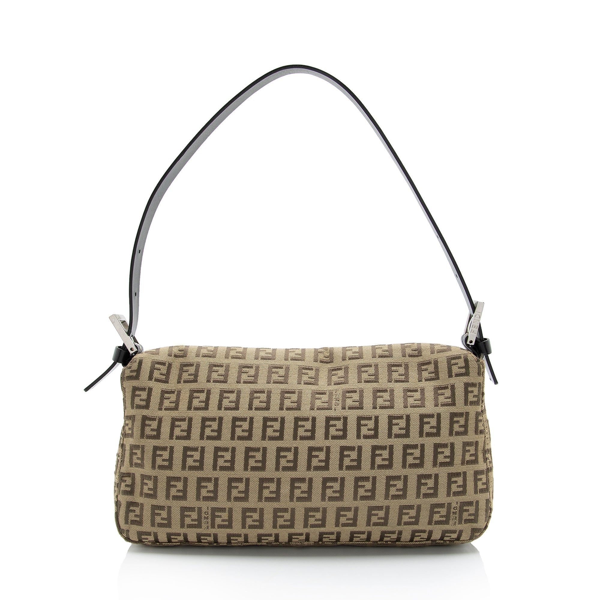 Fendi Zucchino Baguette Shoulder Bag (SHF-cdP0VZ)