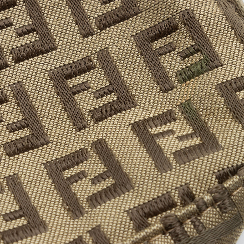 Fendi Zucchino Baguette Shoulder Bag (SHF-cdP0VZ)