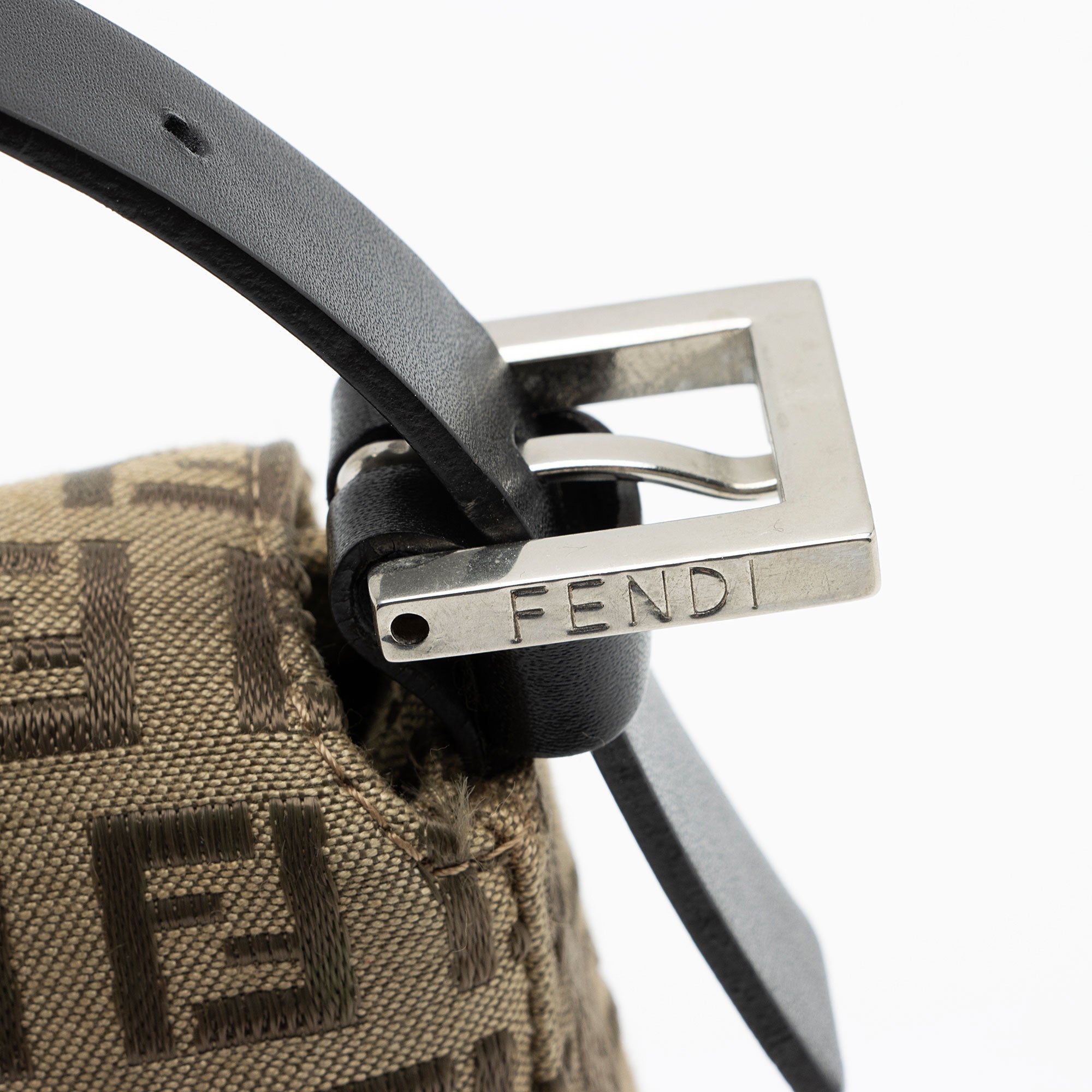 Fendi Zucchino Baguette Shoulder Bag (SHF-cdP0VZ)