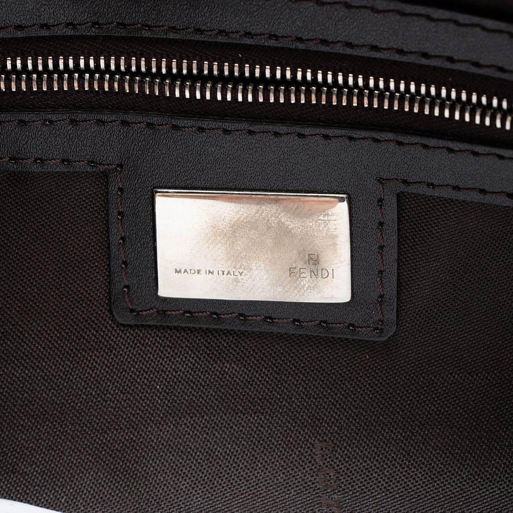 Fendi Zucchino Baguette Shoulder Bag (SHF-cdP0VZ)