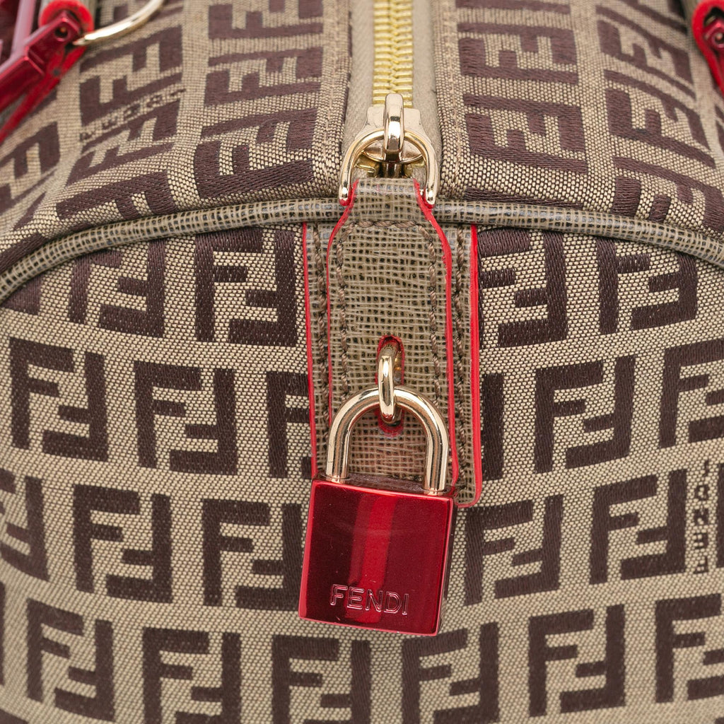 Fendi Zucchino Boston Bag (SHG-SFmROf)