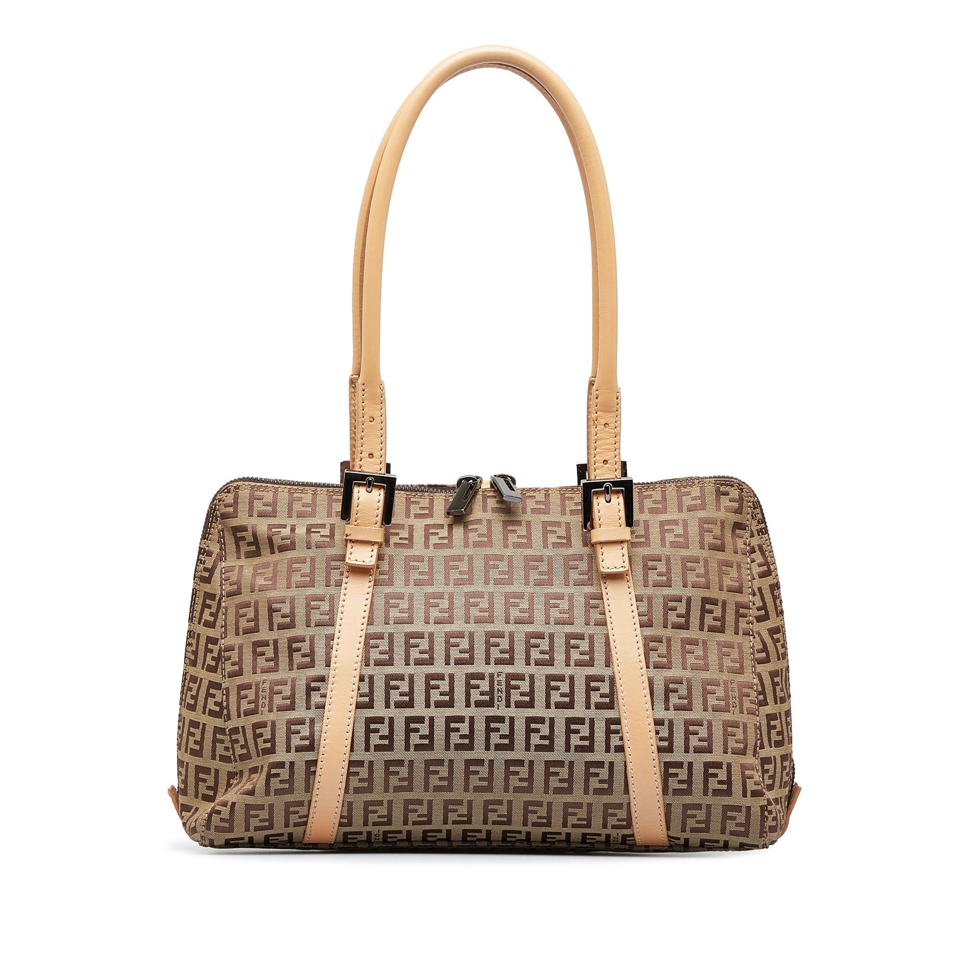 Fendi Zucchino Boston Bag (SHG-Vp9TGm)
