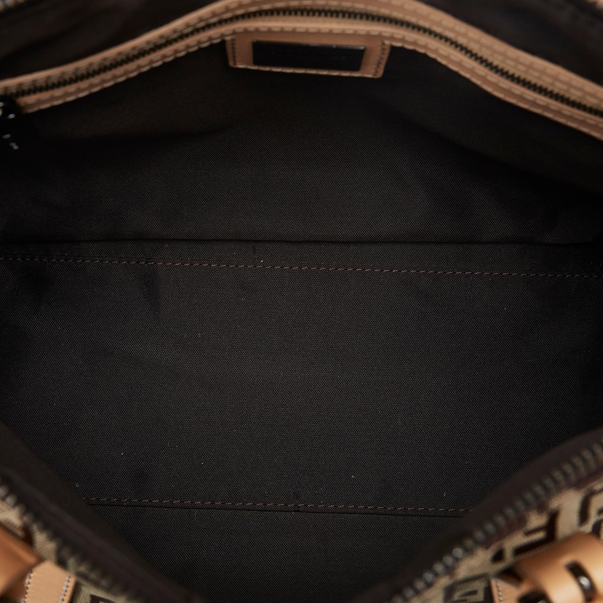 Fendi Zucchino Boston Bag (SHG-Vp9TGm)