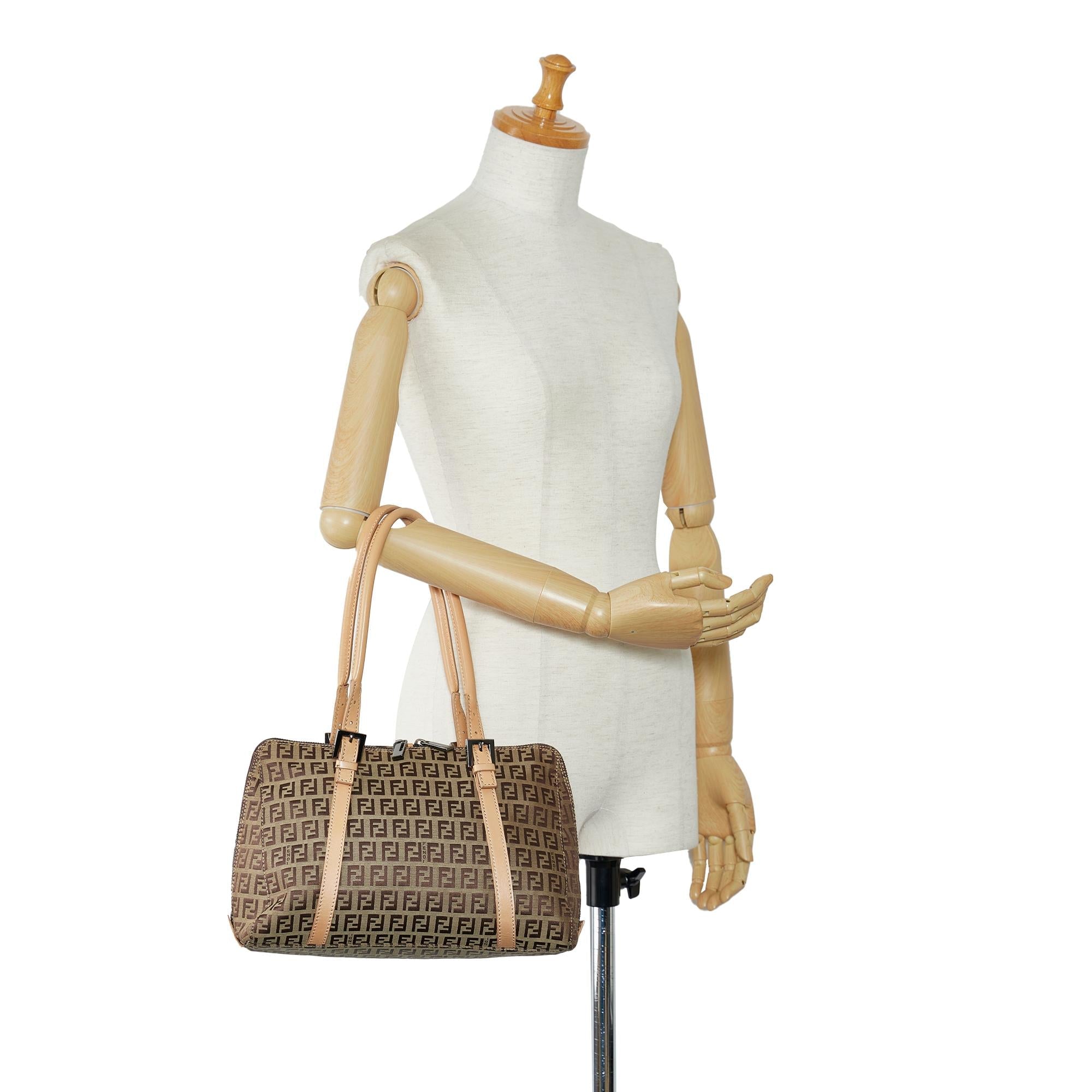 Fendi Zucchino Boston Bag (SHG-Vp9TGm)