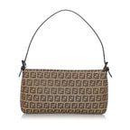 Fendi Zucchino Canvas Baguette (SHG-29391)