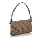 Fendi Zucchino Canvas Baguette (SHG-29391)