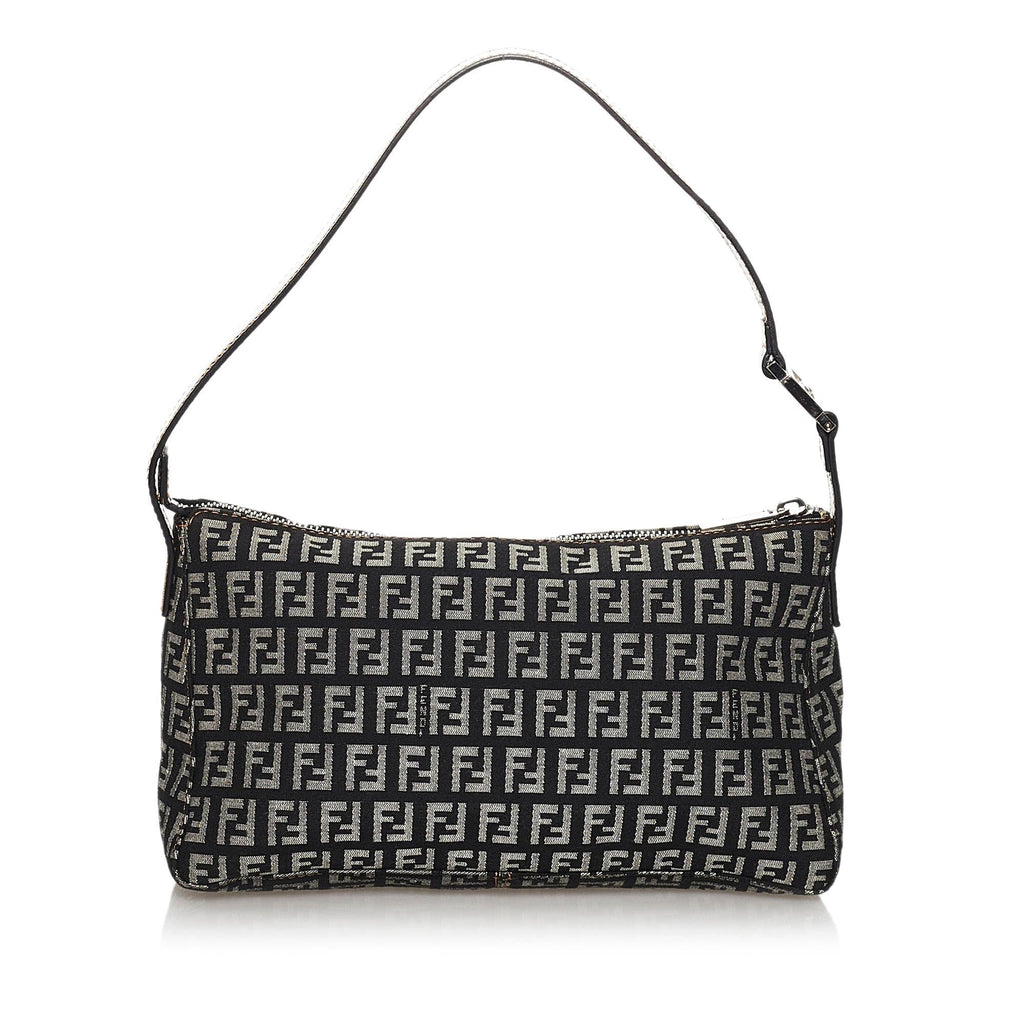 Fendi Zucchino Canvas Baguette (SHG-30041)