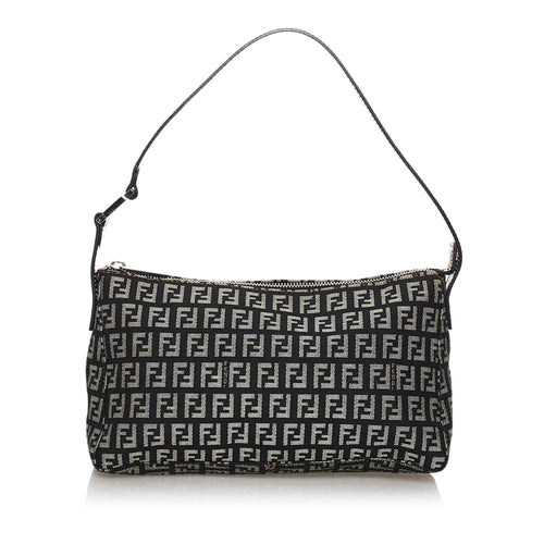Fendi Zucchino Canvas Baguette (SHG-30041)