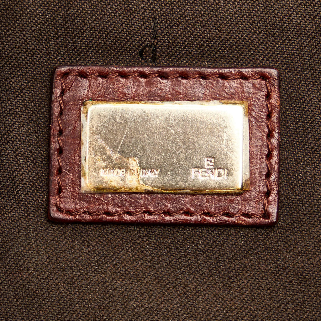 Fendi Zucchino Canvas Baguette (SHG-32056)