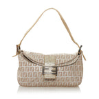 Fendi Zucchino Canvas Baguette (SHG-32750)