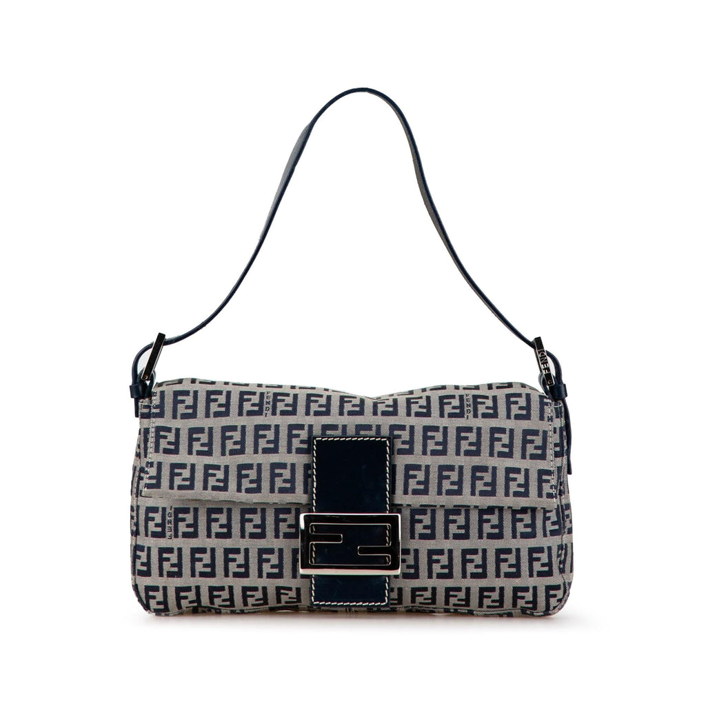 Fendi Zucchino Canvas Baguette (SHG-tkcgJi)