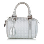 Fendi Zucchino Canvas Boston Bag (SHG-28234)