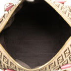 Fendi Zucchino Canvas Boston Bag (SHG-PFRtyP)