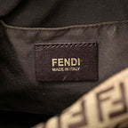 Fendi Zucchino Canvas Boston Bag (SHG-PFRtyP)