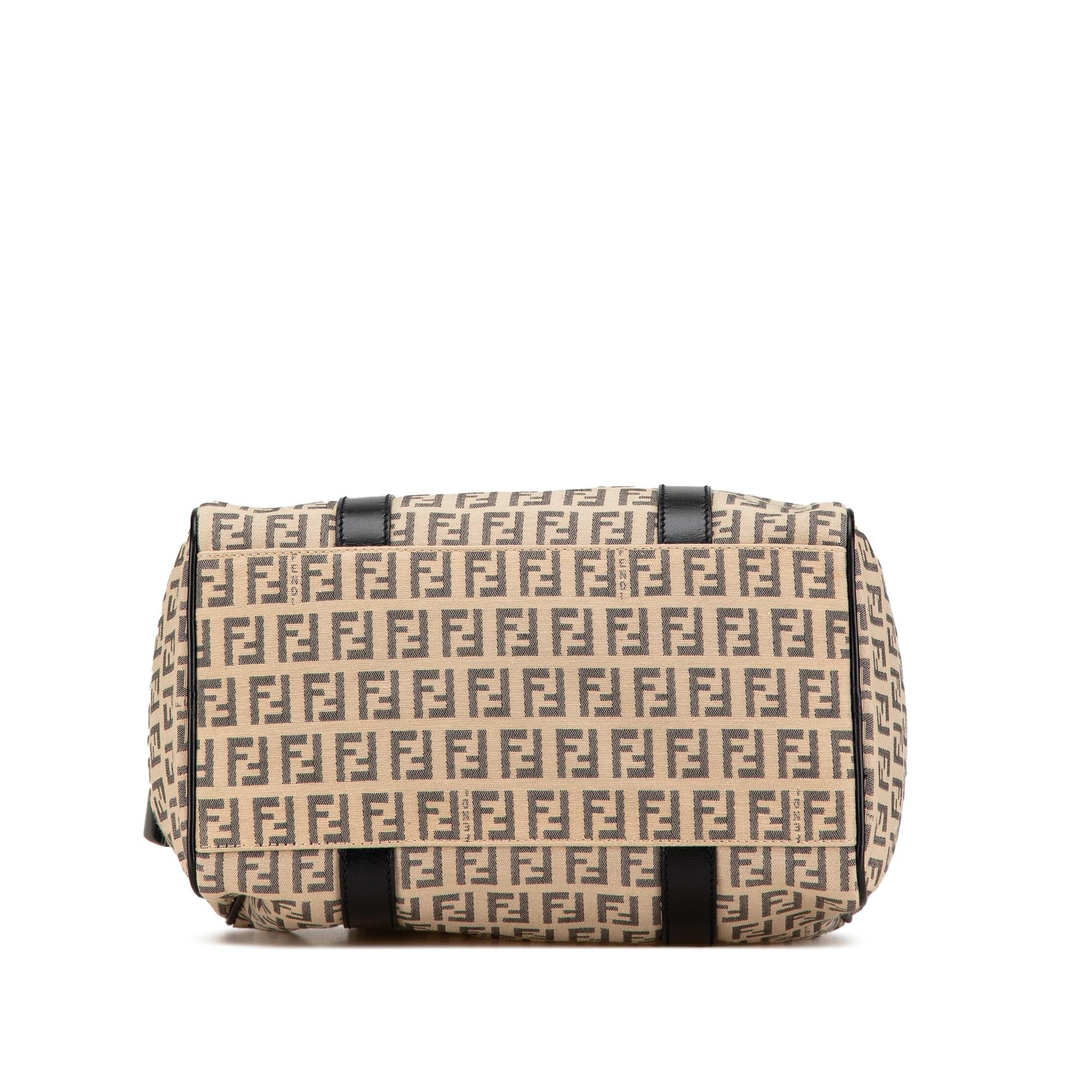 Fendi Zucchino Canvas Boston