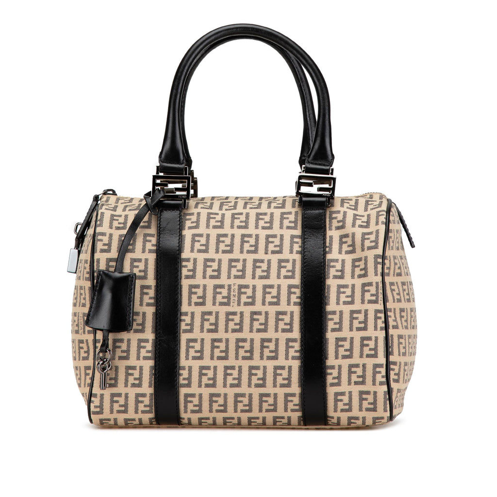 Fendi Zucchino Canvas Boston