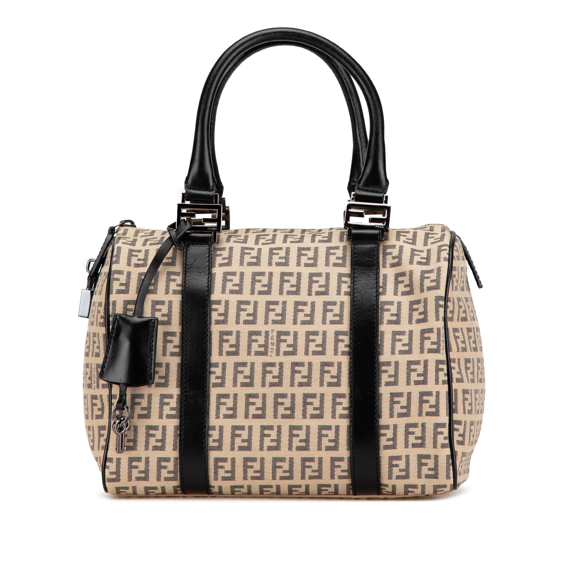 Fendi Zucchino Canvas Boston