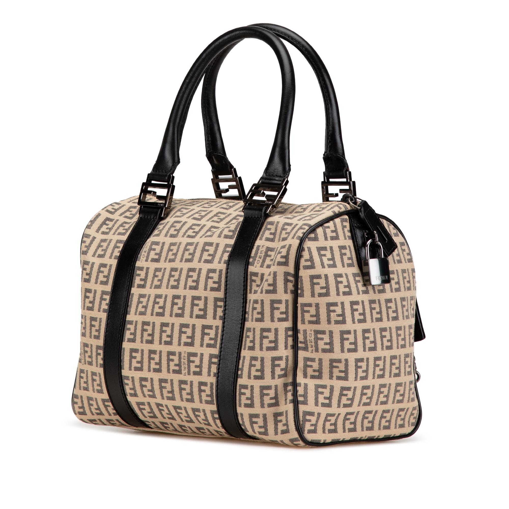 Fendi Zucchino Canvas Boston